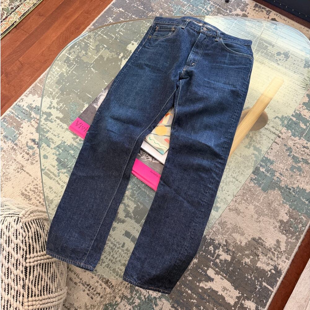 OrSlow Men's Straight Jeans in Dark Indigo